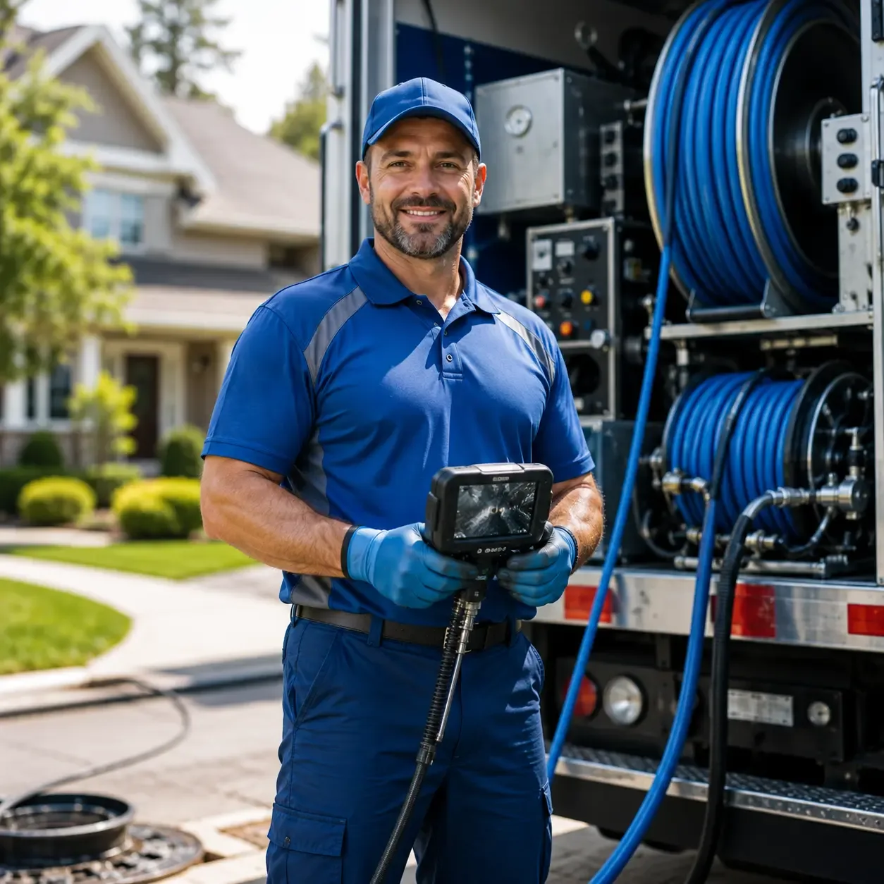 Local outdoor drain cleaning specialists in Mountainburg, AR